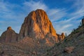 Sunrise, Superstition Mountains Tonto National Forest Royalty Free Stock Photo