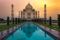 Sunrise at Taj Mahal - India