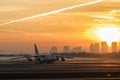 Sunrise from Tampa International Airport