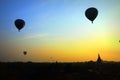 Sunrise at the Temples of Bagan, Myanmar