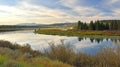 Sunrise in the Tetons Royalty Free Stock Photo