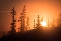 Sunrise at Tin Can Hill, Yellowknife