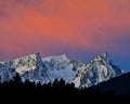 Sunrise, Trapper Peak, Western Montana.