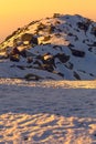 Sunrise at Triund hill top at Mcleodganj, Dharamsala, Himachal pradesh,