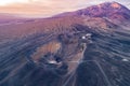 Sunrise in Ubehebe Crater. Death Valley., California Royalty Free Stock Photo