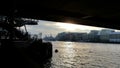 Sunrise under London Bridge