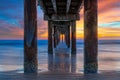 Sunrise Under The Pier In St. Augustine Florida