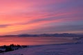 Sunrise at Valley Haukadalur, Iceland