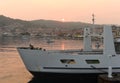 Sunrise in Vela Luka on island Korcula, Croatia.