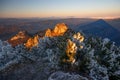 Sunrise from Velky Rozsutec at Mala Fatra mountains