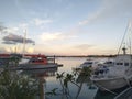 Sunrise view from Benoa harbour