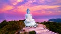 Sunrise view at Big Buddha in Phuket Island, Thailand, Asia Royalty Free Stock Photo