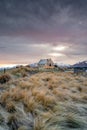 Sunrise view of the Church Of Good Shepherd in late winter Royalty Free Stock Photo