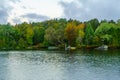 Sunrise view of the Lac Rond