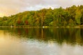 Sunrise view of the Lac Rond