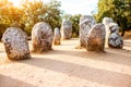 Menhirs in Portugal Royalty Free Stock Photo