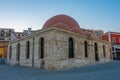 Sunrise view of the Mosque of the Janissaries represents a Landm