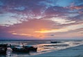 Sunrise view of PhiPhi island Royalty Free Stock Photo