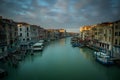 Sunrise view from Ponte di Rialto