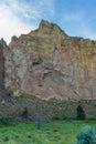 Sunrise view of Smith rock State Park in Oregon Royalty Free Stock Photo