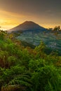 Sunrise view at telomoyo mountain