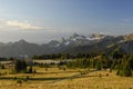 Sunrise village on Mt. Rainier