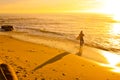 Sunrise at Windansea Beach in La Jolla