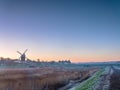 Sunrise Windmill Cley next the Sea Norfolk