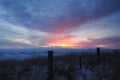 Sunrise in Winter Royalty Free Stock Photo