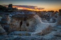 Sunrise At Writing On Stone Provincial Park In Alberta, Canada