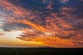 Sunrise in Yambol, Bulgaria