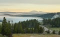 Sunrise in Yellowstone National Park