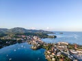 Sunrising in Anse Mitan, Les Trois-Ilets, Martinique Royalty Free Stock Photo