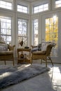 Sunroom in shades of Pale.