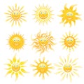 Suns set Royalty Free Stock Photo