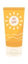 Sunscreen protection cream