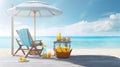 sunscreen summer product background