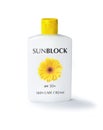 Sunscreen Sunblock Cream Sun Lotion Royalty Free Stock Photo