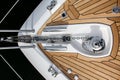 Sunseeker Sport Yacht 68` Royalty Free Stock Photo
