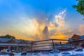 Mae Kajan Hot Spring at Wiang Pa Pao Chiang Rai Thailand Royalty Free Stock Photo