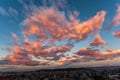 Sunset above Quito Royalty Free Stock Photo
