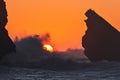 Sunset on Adraga Beach