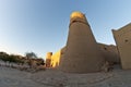 Sunset at Al Masmak fort in Riyadh