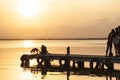 Sunset in the Albufera Natural Park