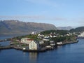 Sunset in Alesund - Norway.