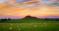 Sunset at Almscliffe Crag