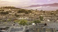 Sunset Along the Rooftops of Lijiang