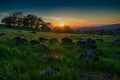 Sunset along the Vietnam Veterans Memorial trail