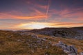 Sunset in the Alps