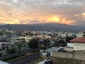 Sunset in Ambato II Royalty Free Stock Photo